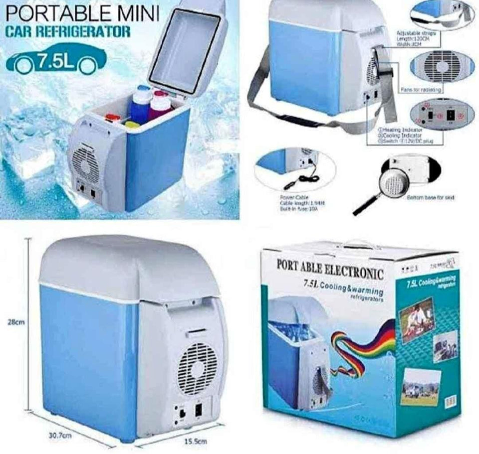 COOLER DUAL RECARGABLE PARA AUTO 7.5 LT