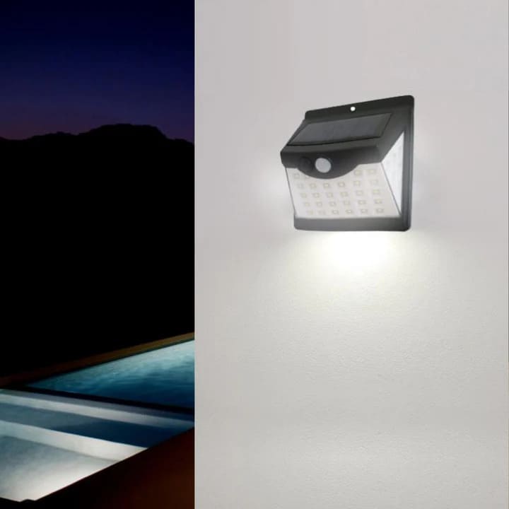 FOCO SOLAR CON SENSOR DE MOVIMIENTO