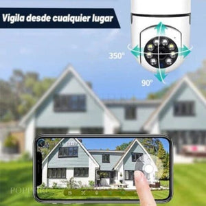 Foco Cámara 360° Inteligente